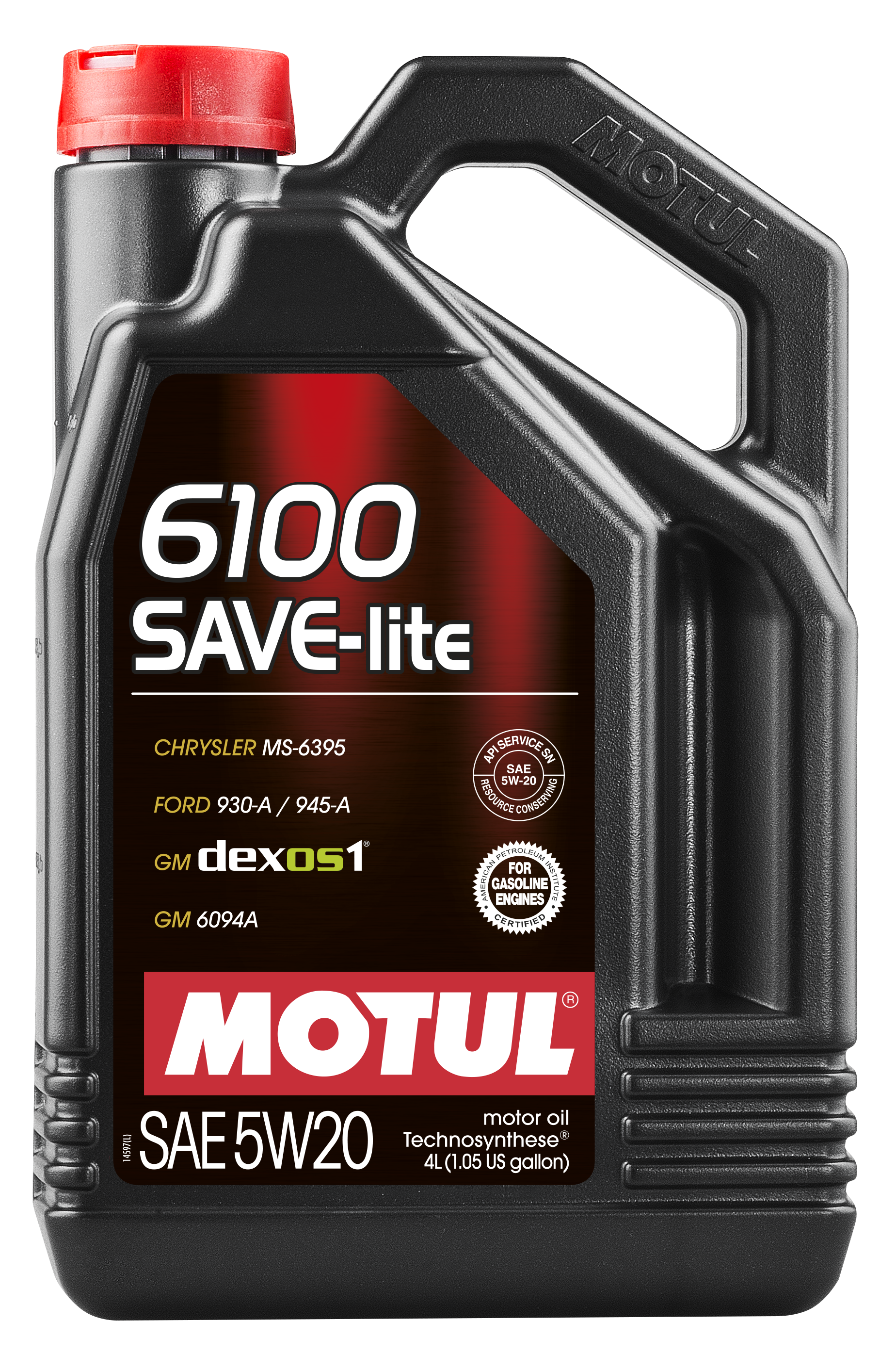 MOTUL 6100 SAVE-LITE 5W20 - 4L - Technosynthese Oil